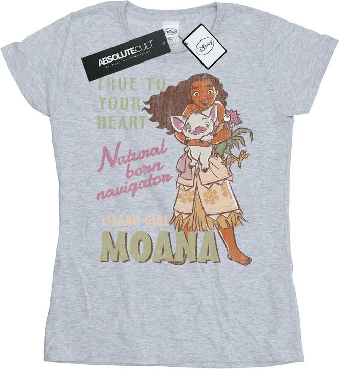 Image du produit Disney - T-shirt MOANA NATURAL BORN NAVIGATOR - Femme (XL)