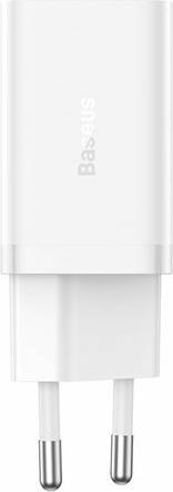 Produktbild Baseus Wandladegerät GaN5 40W, 2x USB C (Weiss) (40 W)