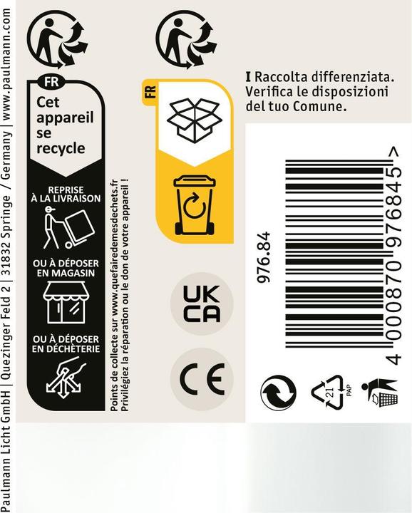 Actual product image Paulmann URail
