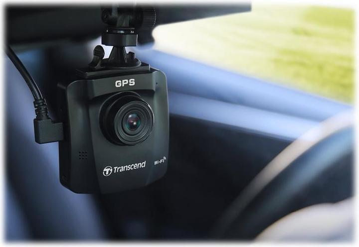 Produktbild Transcend DrivePro 250 inkl. 32GB microSDHC TLC (WLAN, Eingebautes Display, Bluetooth, Akku, GPS-Empfänger, Full HD)