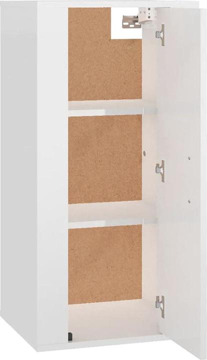 Immagine prodotto VidaXL TV-Wandschrank Hochglanz-Weiss 40x34,5x80 cm,Farbe