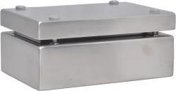 Produktbild Rs Pro Edelstahl Gehäuse Stahl IP66, HxBxT 150 mm x 100 mm x 61mm (Gehäuse)