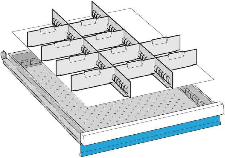 Actual product image Lista Drawer division