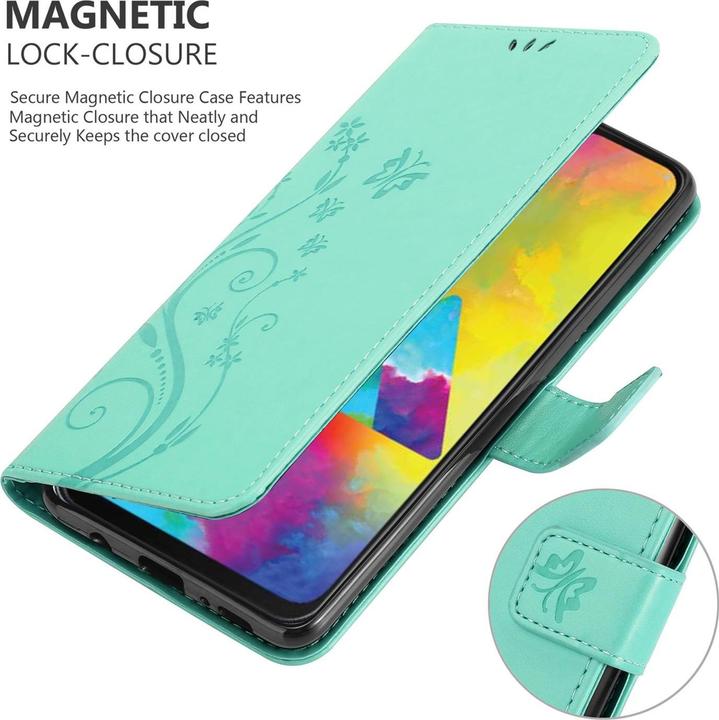 Immagine prodotto Cadorabo Copertina del libro di fiori (Samsung Galaxy M21)