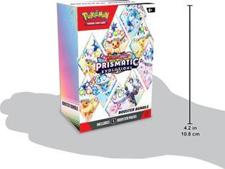 Actual product image Pokémon Prismatic Evolutions (English, Booster display)