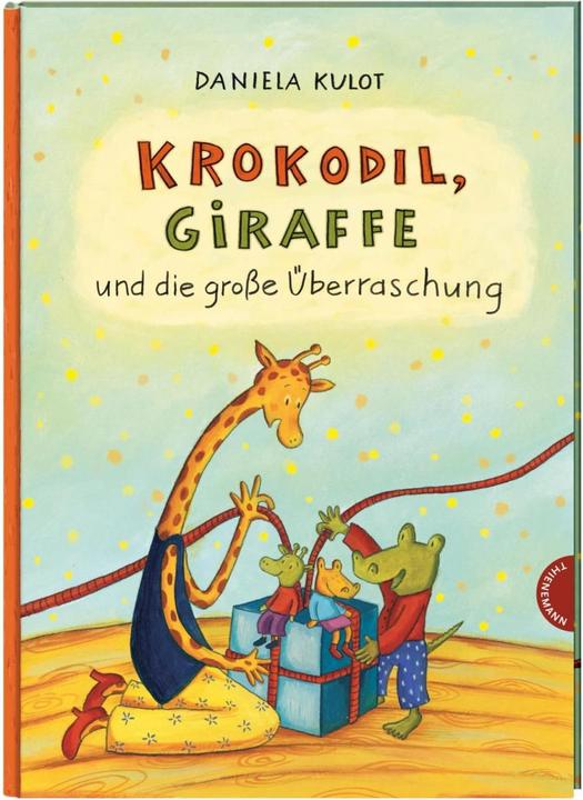 Actual product image Krokodil und Giraffe: Krokodil, Giraffe und die grosse Überraschung (German, Daniela Kulot, 2020)