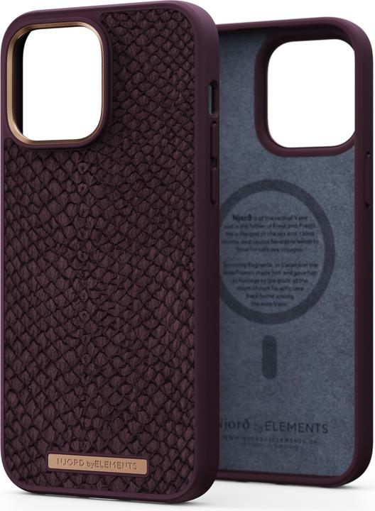Produktbild Njord Salm.Leather Magsafe Case (Apple iPhone 14 Pro Max)