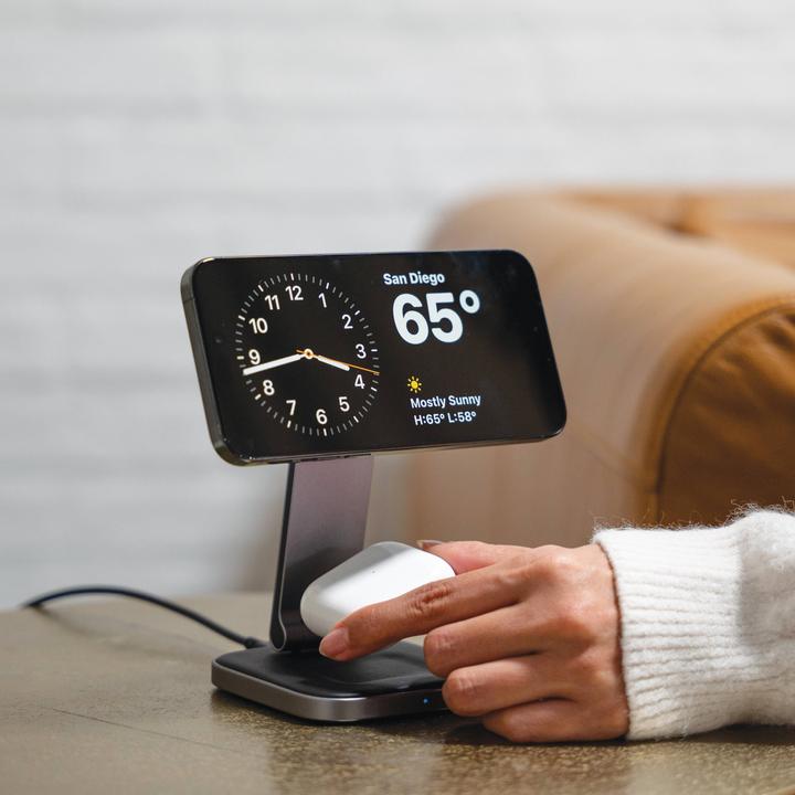 Produktbild Satechi 2-in-1 Foldable Charging Stand (15 W)