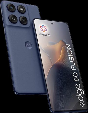 Motorola Moto Edge 60 Fusion 5G 12GB RAM 256GB - Slipstream (256 GB, Dark Blue, 6.67", 50 Mpx, 5G)