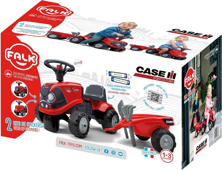 Produktbild Falk Toys Rutschfahrzeug Tret-Traktor mit Anhänger