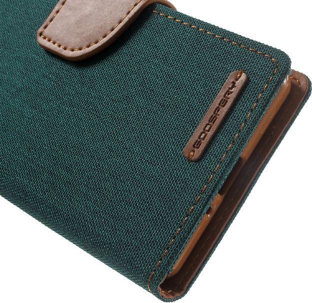 Actual product image Goospery Canvas Diary Series (Sony Xperia X)
