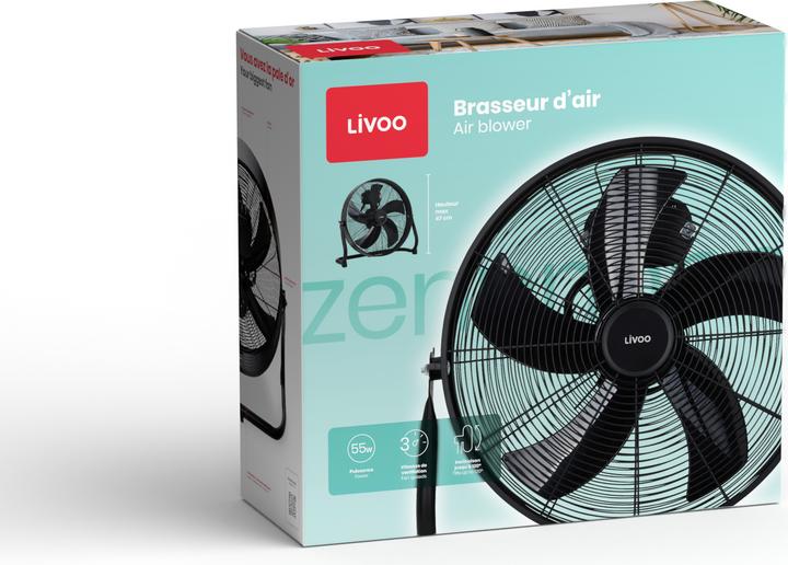 Image du produit Livoo Brasseur d’air (66 dB)