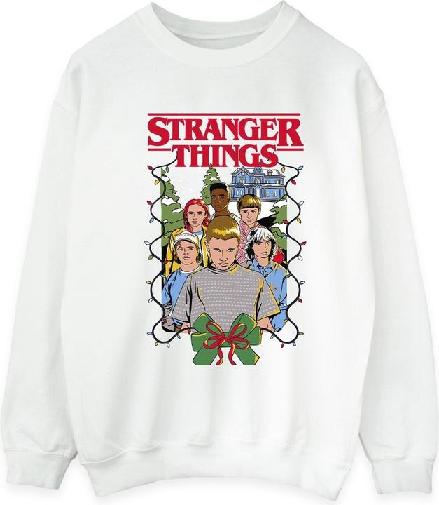 Immagine prodotto Netflix Stranger Things Christmas Poster Felpa Uomo (M)