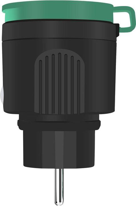 Actual product image Offgridtec Smarte Aussensteckdose WiFi mit Smart Life- oder Tuya App-Steuerung IP44 Wasserdicht Outdoor