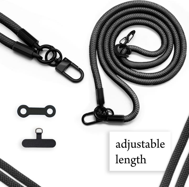 Produktbild Cadorabo Handykette für WIKO LENNY 4 PLUS Necklace Hülle mit verstellbarem Kordelband
