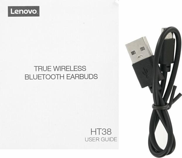 Immagine prodotto Lenovo HT38 (Nessuna soppressione del rumore, 10 h, Senza fili)