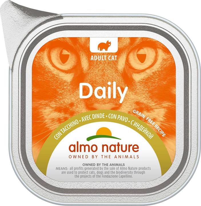 Produktbild Almo Nature Daily Adult Menu mit Truthahn (Adult, 1 Stk., 100 g)