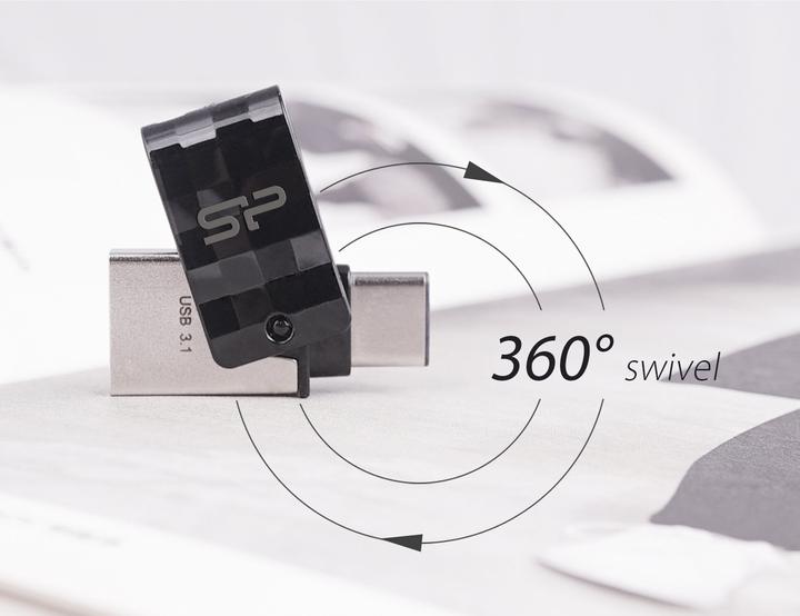 Actual product image Silicon Power Mobile C31 (32 GB, USB 3.0, USB-A, USB-C)