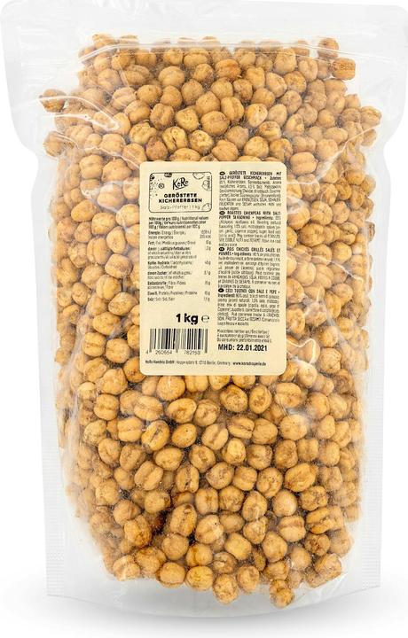 Produktbild KoRo Geröstete Kichererbsen mit Salz-Pfeffer Geschmack (1000 g)