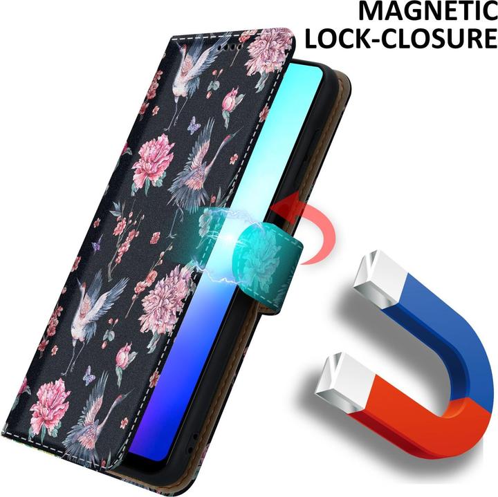 Actual product image Cadorabo Book cover with print (Mate 20)