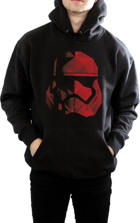 Immagine prodotto Star Wars Felpa con Cappuccio Stormtrooper Casco Cubista Uomo (3XL)