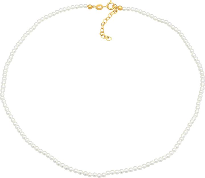 Actual product image Elli Necklace Choker Shell Core Beads 925 Silver (925 sterling silver, Shell beads, Plastic, No pearl, 36 cm)