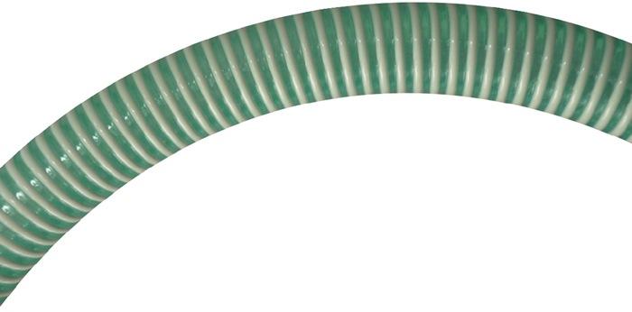 Tricoflex Tubo di aspirazione e mandata Spirabel interno Ø 32 mm verde 2,5 mm lunghezza 50 m (50 m, 32 mm)