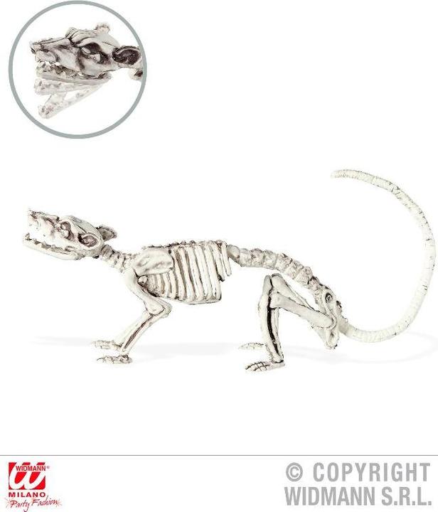 Actual product image Widmann Rat skeleton