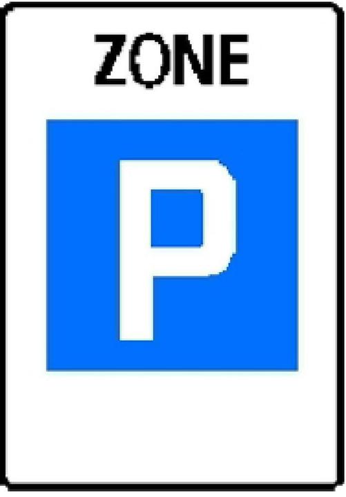 Actual product image BRW Start of parking zone sign 2.59.13