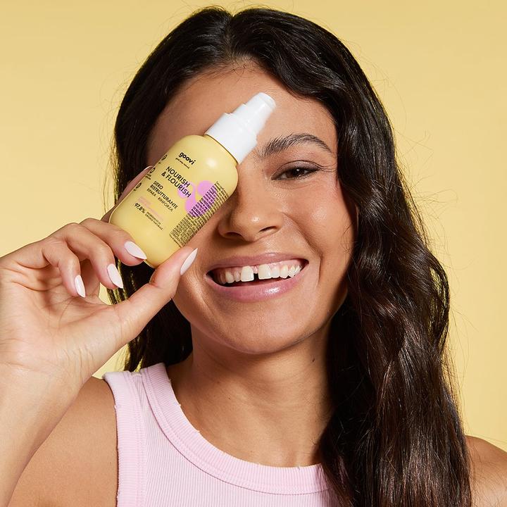 Actual product image Goovi NOURISH & FLOURISH Haarserum restrukturierend 100 ml (100 ml)