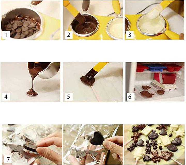 Immagine prodotto Zerodis Pentola per fondere il cioccolato, giallo