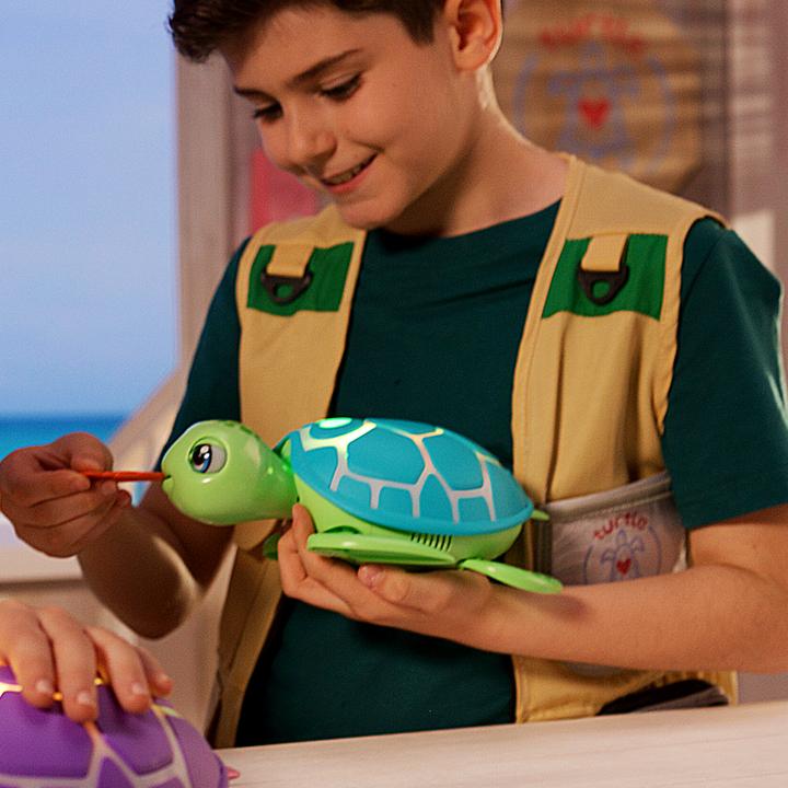 Actual product image Silverlit Rescue turtle green