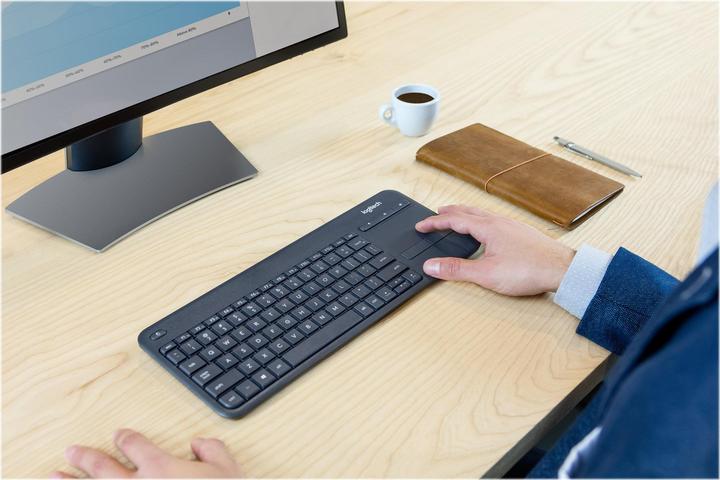 Immagine prodotto Logitech K400 Plus (DE, Senza fili)