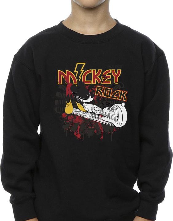 Image du produit Disney - Sweat MICKEY MOUSE SMASH GUITAR ROCK - Garçon (152, 158)