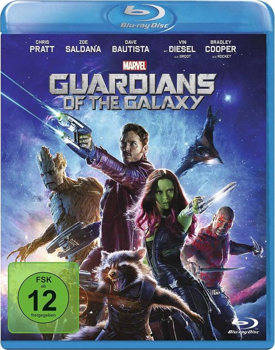 Actual product image Guardians of the Galaxy (Blu-ray, 2014, German, English, Italian)