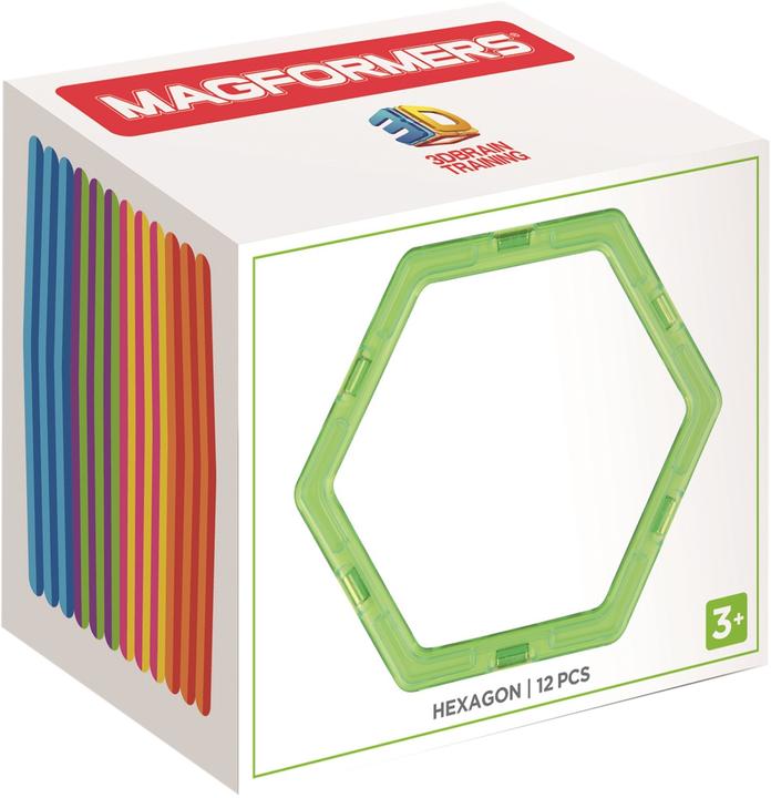 Actual product image Magformers Hexagon