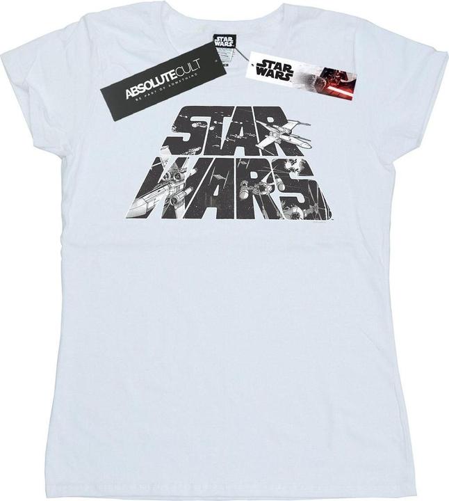 Produktbild Star Wars Logo Space Sketch TShirt (XXL)