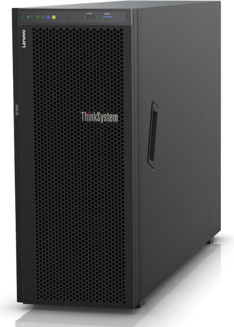 Actual product image Lenovo ThinkSystem ST550 Silver Xeon 4210R 32GB 0T (Intel Xeon Silver 4210R, 32 GB, Tower Server)