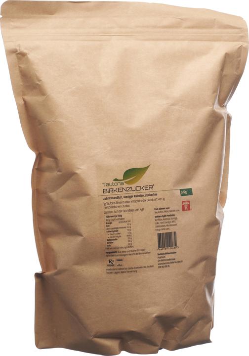 Produktbild Tautona Birkenzucker/Xylit Nachfüllbeutel (3kg) (3000 g)