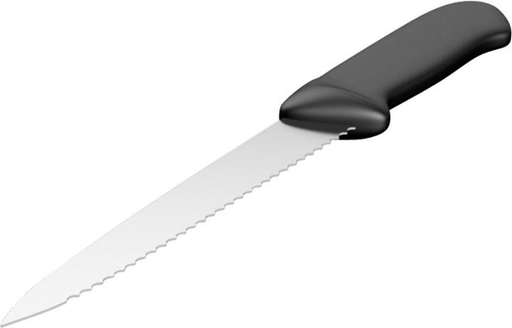 Actual product image Zapp-Zimmermann Knife with serrated edge, wide, with magnetic blade guard (1 Piece, Knife)