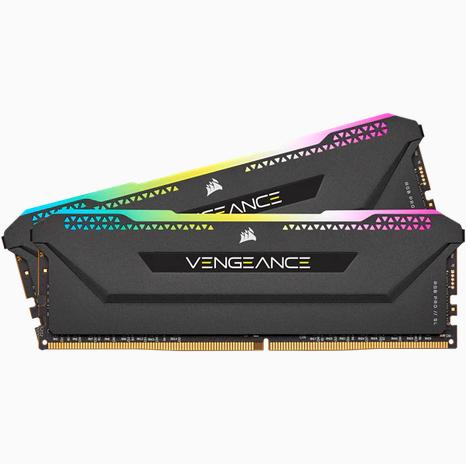 Actual product image Corsair Vengeance RGB Pro SL (2 x 32GB, 3200 MHz, DDR4-RAM, DIMM)