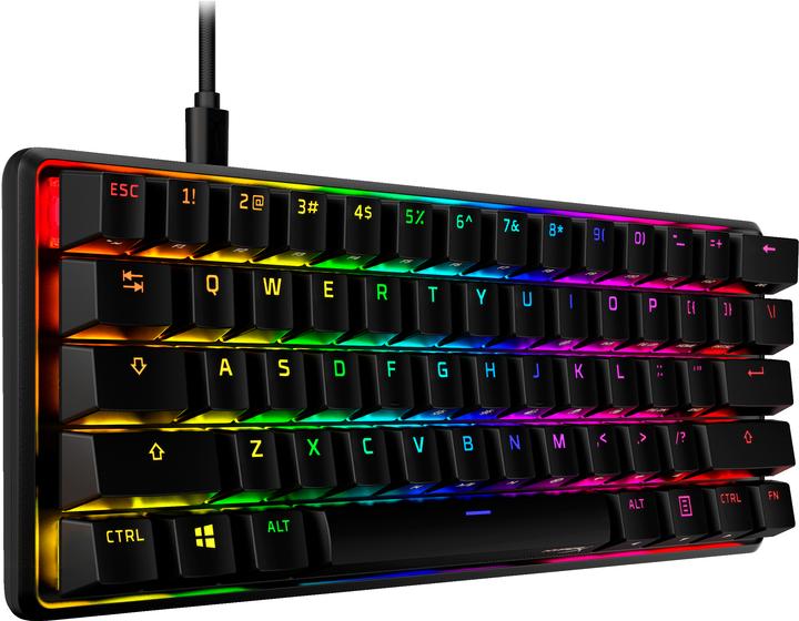 Actual product image HyperX Alloy Origins 60 - Mechanical Gaming Keyboard - HX Red (DE, Cable)