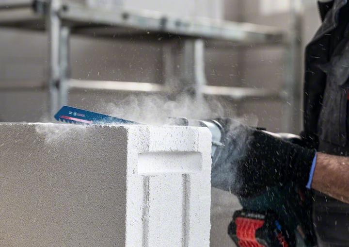 Actual product image Bosch Professional Zubehör EXPERT 'Aerated Concrete' S 1241 HM reciprocating saw blade, 10 pieces