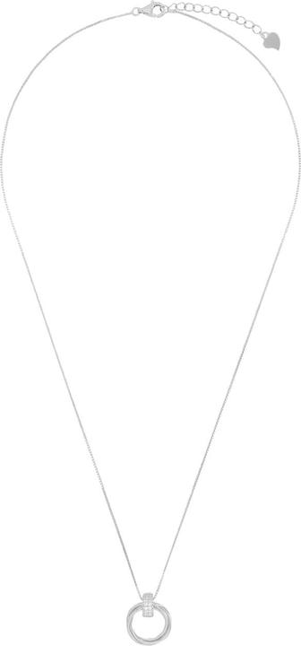 Immagine prodotto Amor Halsschmuck für Damen, 925 Sterling Silber, Zirkonia synth. (Argento 925)