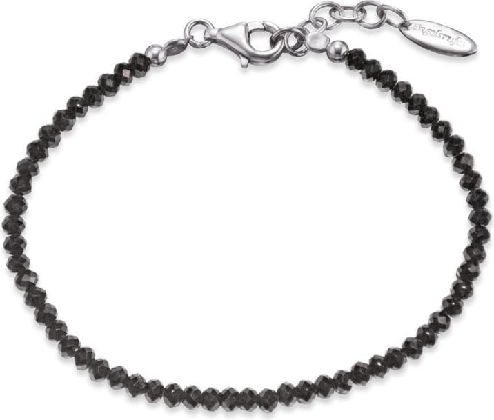 Actual product image Engelsrufer Bracelet Black Spinel (18 cm, Stone)