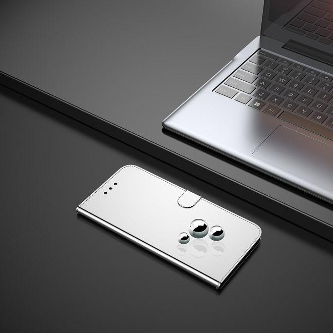 Produktbild MU Style Mirror Surface Bookcover Series (Huawei P40 Pro+)