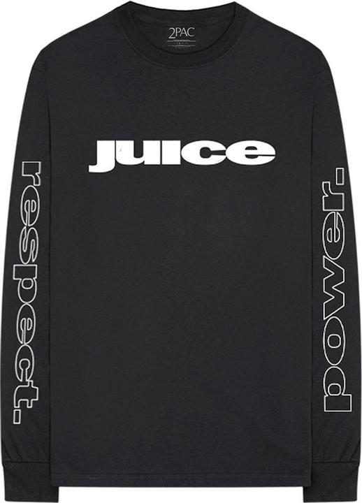 Tupac Shakur Respect TShirt Langärmlig