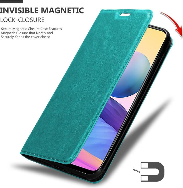 Produktbild Cadorabo Book Invis. Magnet Hülle (Xiaomi Redmi Note 10 5G, Xiaomi Poco M3 Pro 5G)
