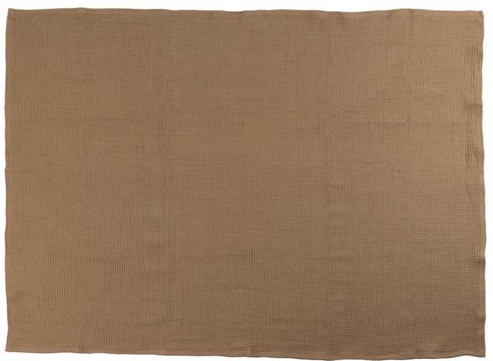 Actual product image Cocon Cotton blanket 150 x 200 cm, taupe (150 x 200 cm)