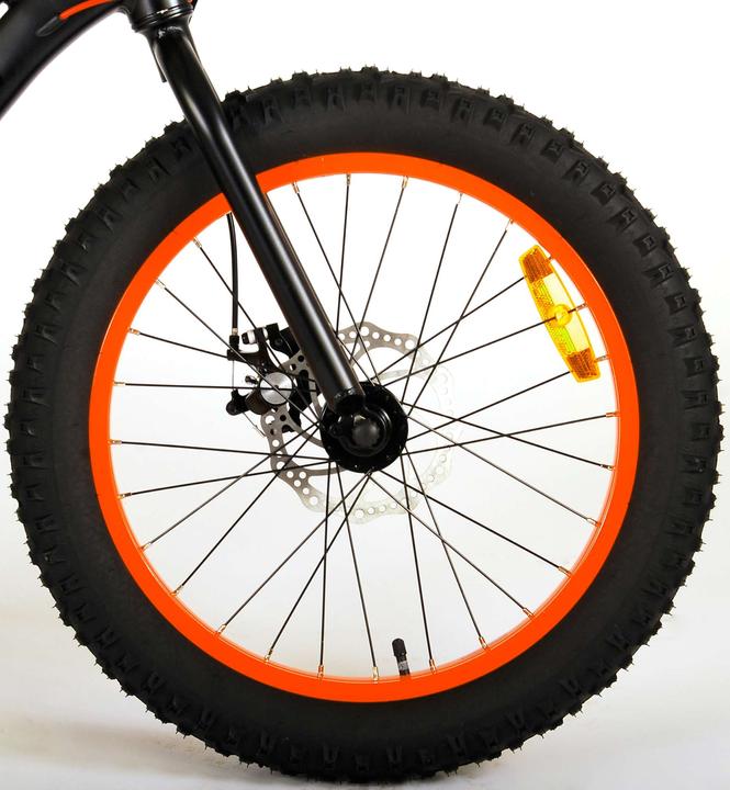 Immagine prodotto Volare Gradiente Kinderfiets Jongens 20 pollici Zwart Oranje Rood 6 speed Prime Collection (20")